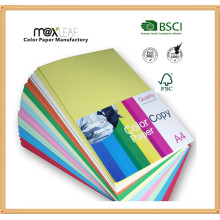 80GSM Цветная бумага для бумаги для бумаги с размером Letter Letter